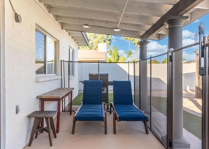 Ferienhaus New - Sonoran Sol Modern Pool Oasis Near Kierland